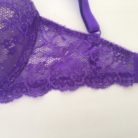 VICTORIAS SECRET DREAM ANGELS LINED DEMI BRA SIZE 32DDD - Picture 8 of 14
